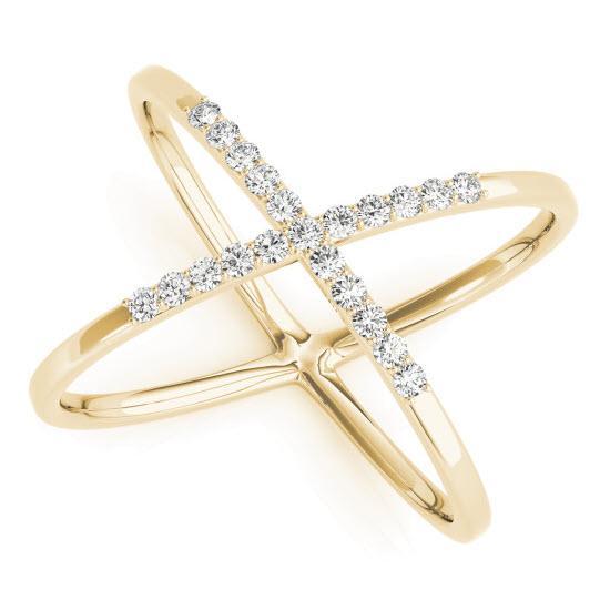 Sakcon Jewelers Ring 14k Yellow Gold Annalee Diamond Ring