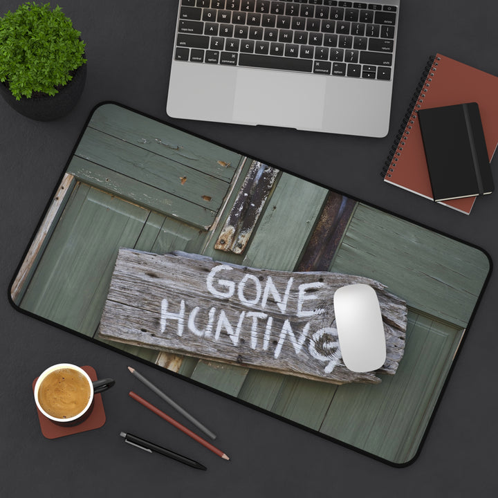 Gone Hunting Desk Mat