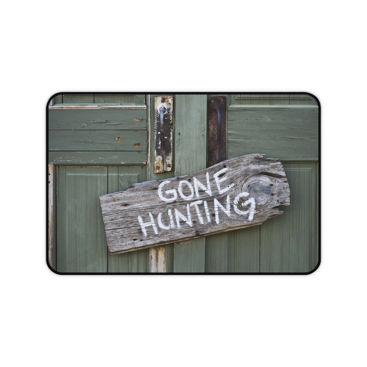 Gone Hunting Desk Mat