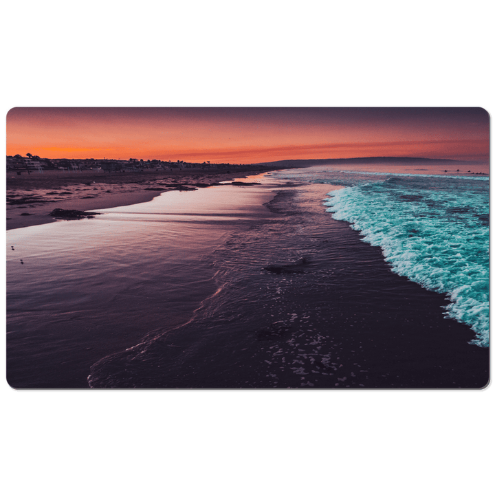 Sakcon Jewelers 14x24 inch Joseph Barrientos Beach Desk Pad | Mouse Pad