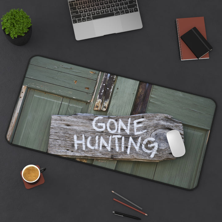 Gone Hunting Desk Mat