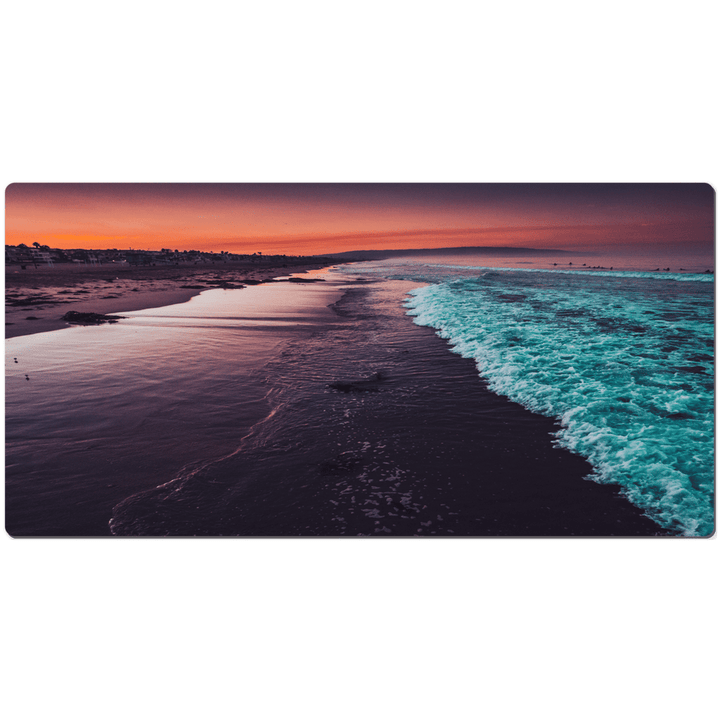 Sakcon Jewelers 18x36 inch Joseph Barrientos Beach Desk Pad | Mouse Pad