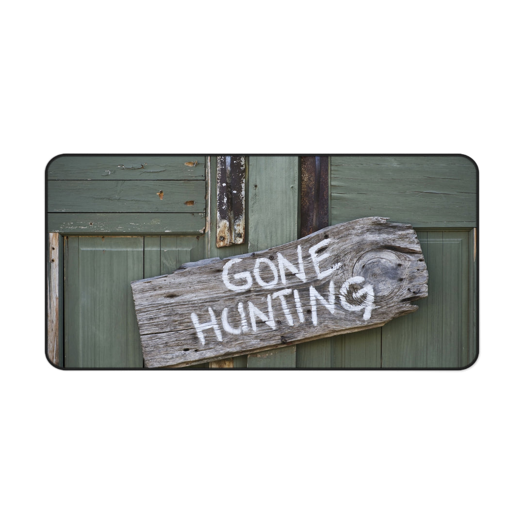 Gone Hunting Desk Mat