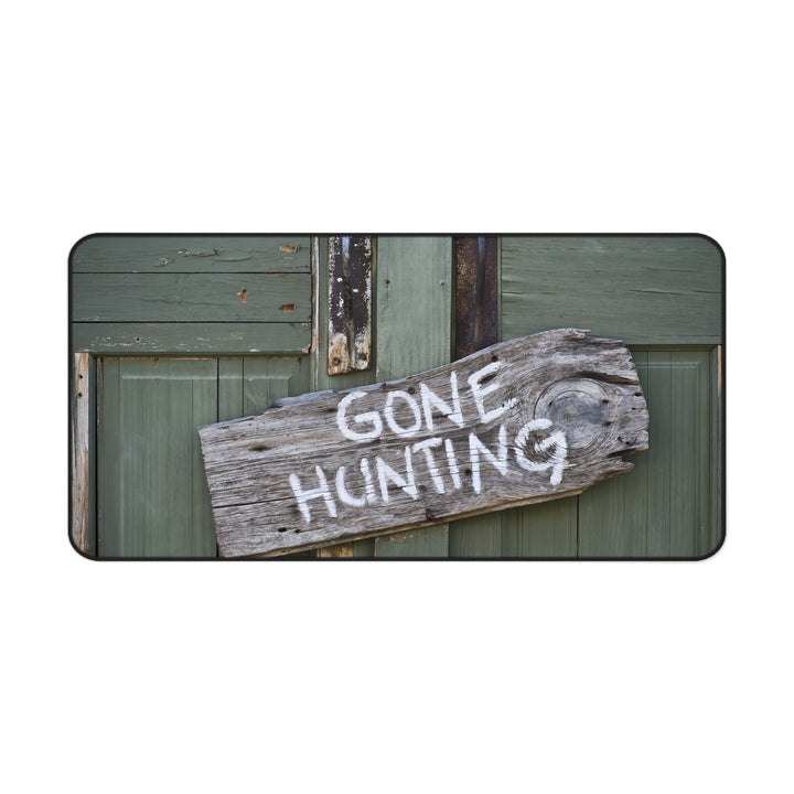 Gone Hunting Desk Mat