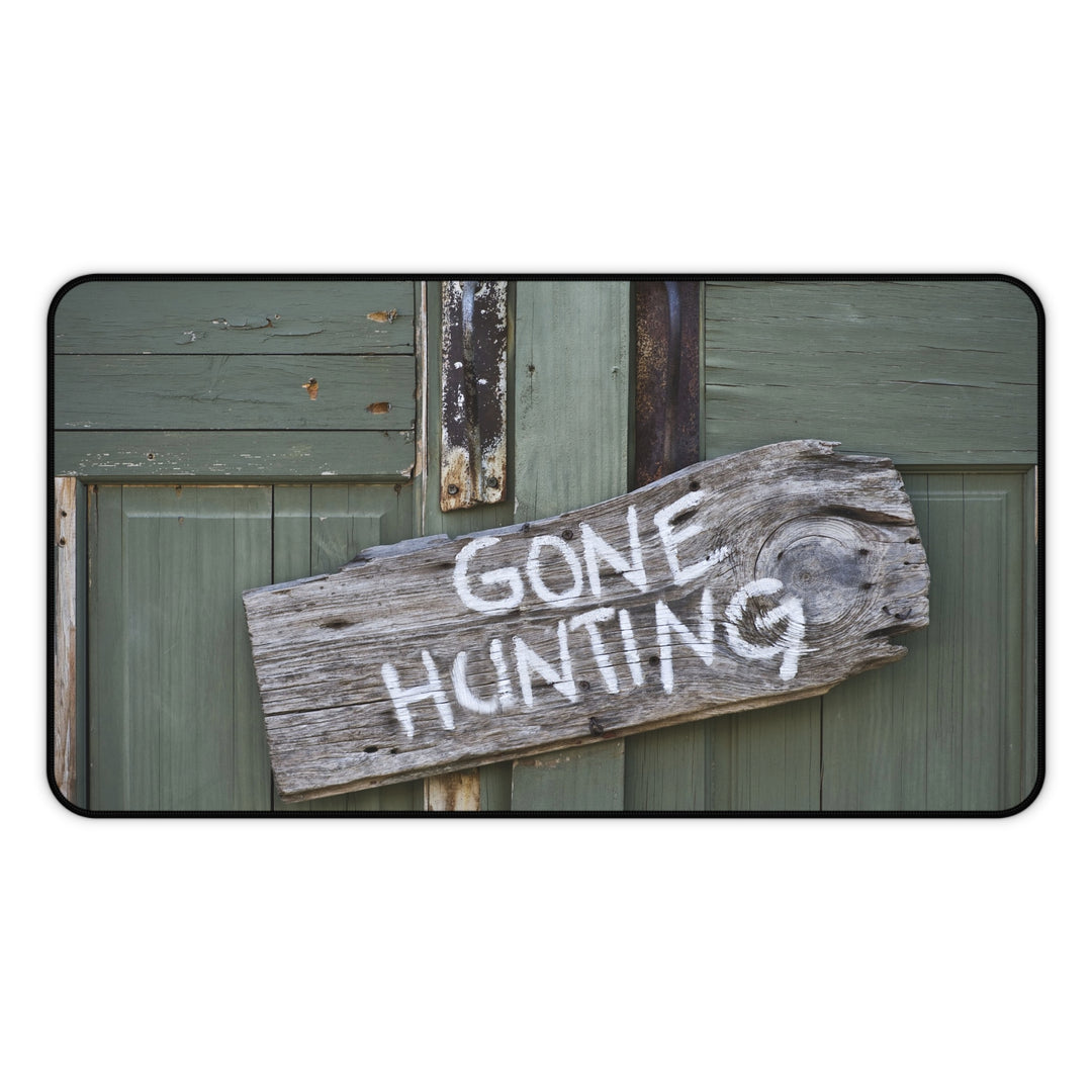 Gone Hunting Desk Mat