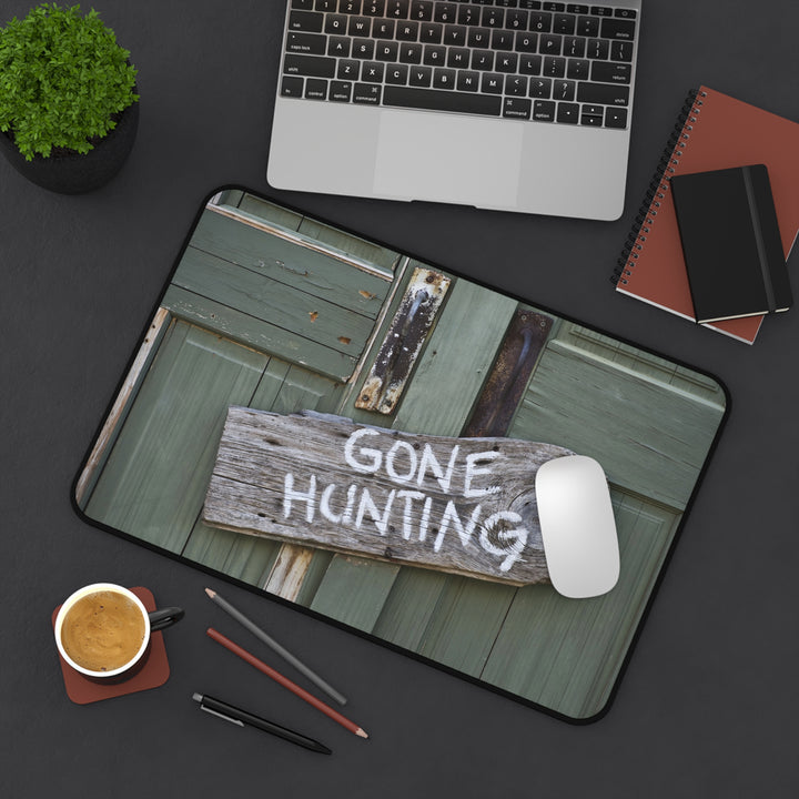 Gone Hunting Desk Mat