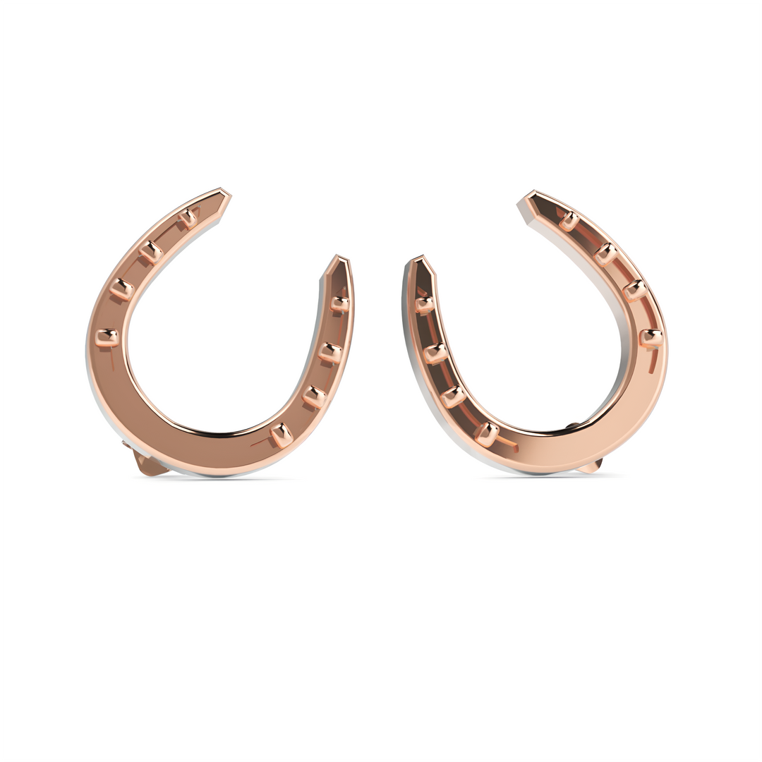 Horseshoe Earrings | Equestrian Earrings