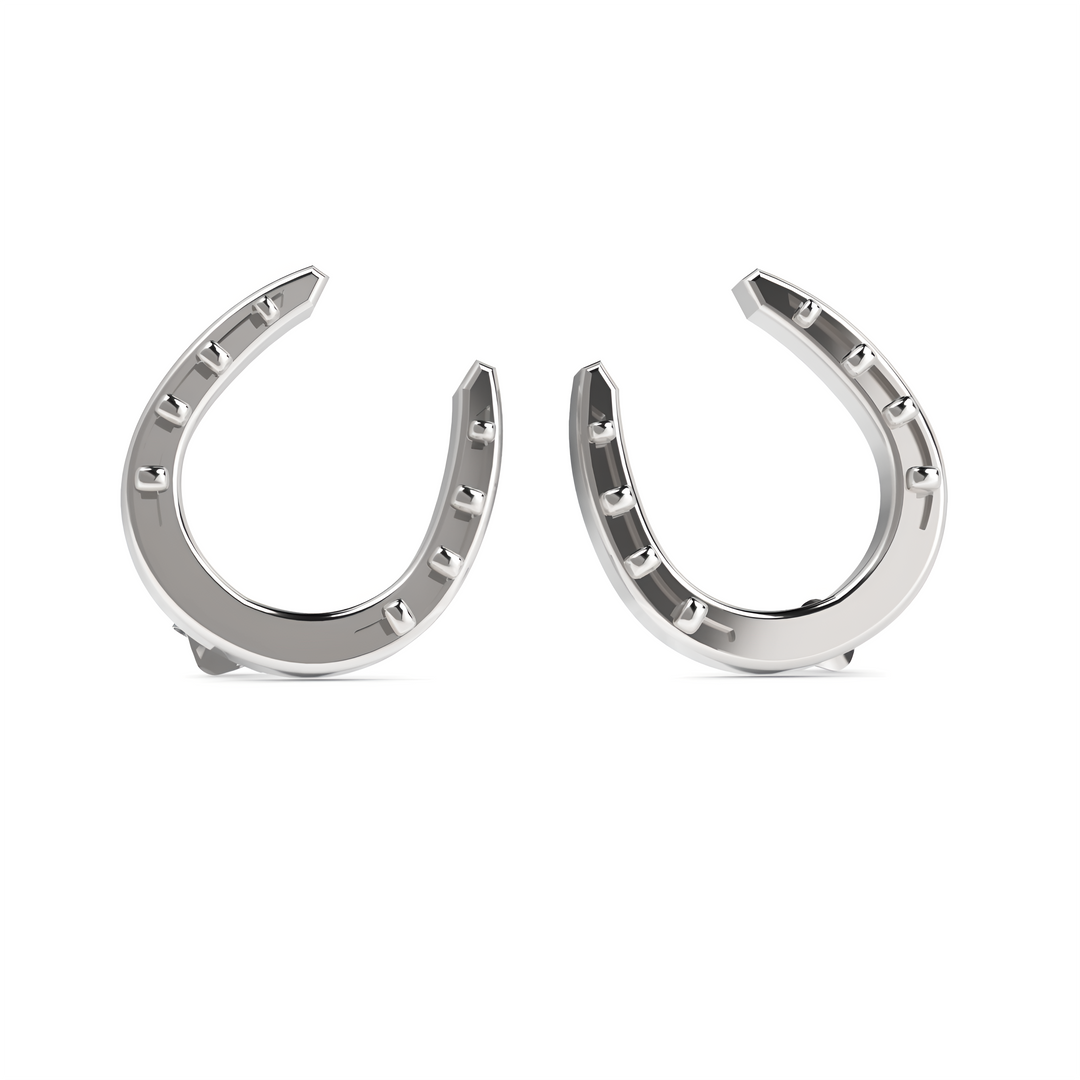 Horseshoe Earrings | Equestrian Earrings