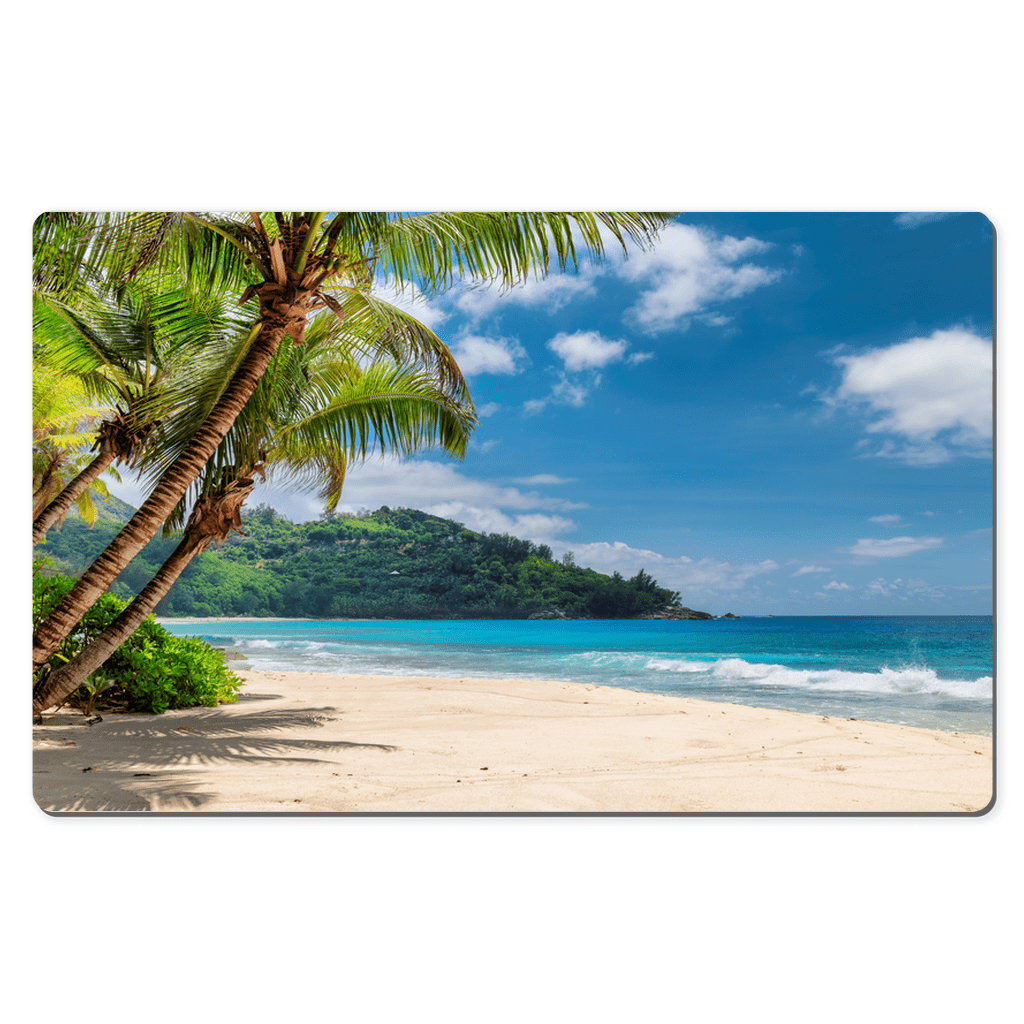 Sakcon Jewelers Desk Mats 10x16 inch The Perfect Beach | Beach Scene Desk Mats, Mouse Pads Beach Life | Manicure Pad