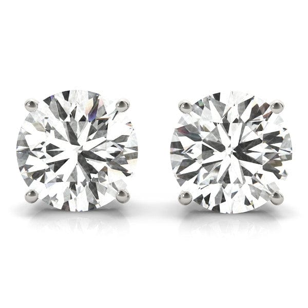Sakcon Jewelers Earrings 14K White Gold Lab Grown Diamond Stud Earrings 2.00ctw