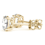 Sakcon Jewelers Earrings 14K Yellow Gold Lab Grown Diamond Stud Earrings 1.25ctw