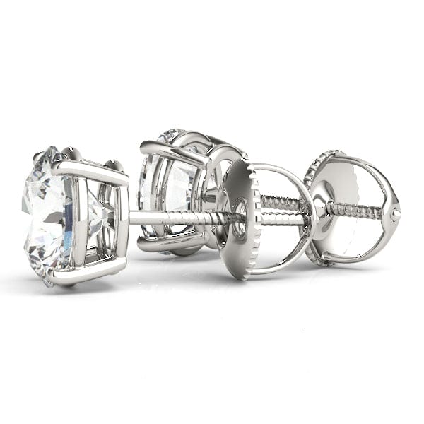 Sakcon Jewelers Earrings Grown Diamond Stud Earrings 2.50ctw Screw Back