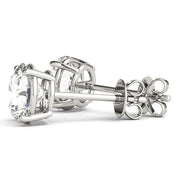 Sakcon Jewelers Earrings Palladium Lab Grown Diamond Stud Earrings 1.25ctw