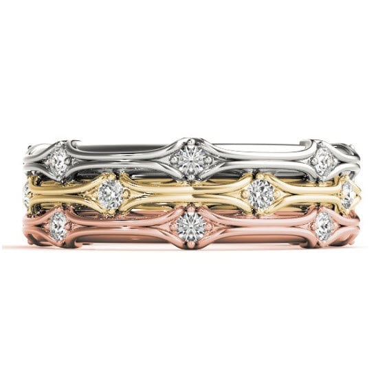 Brynn .13ctw Stackable Ring | Diamond Anniversary Ring | Lab Grown Diamond Ring