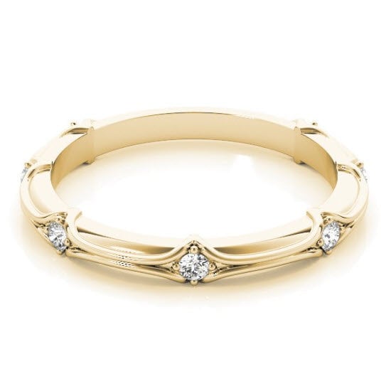 Brynn .13ctw Stackable Ring | Diamond Anniversary Ring | Lab Grown Diamond Ring