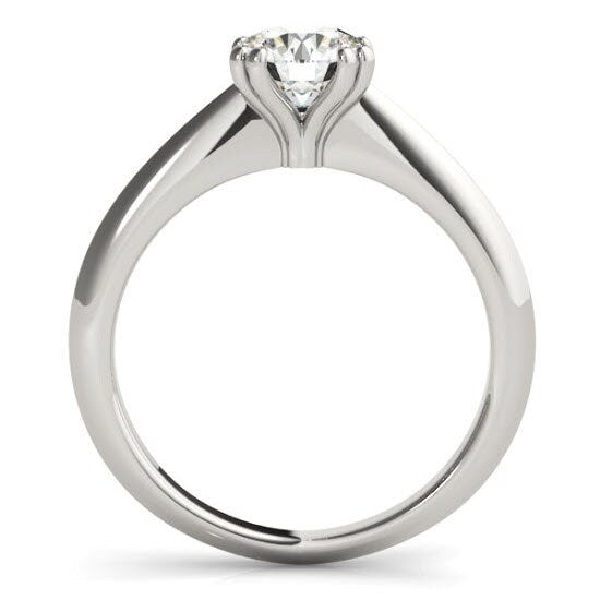 Camille 1.00ct. Cushion E/VS Lab-Created Diamond Engagement Ring, Cathedral Engagement Ring, Promise Ring