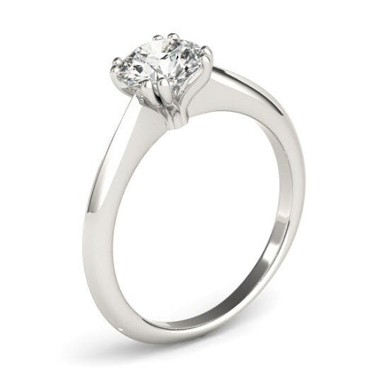 Camille 1.00ct. Cushion E/VS Lab-Created Diamond Engagement Ring, Cathedral Engagement Ring, Promise Ring