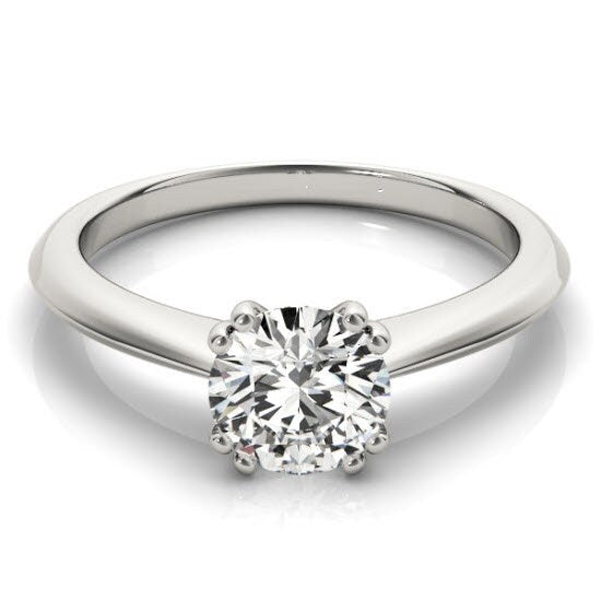 Camille 1.00ct. Cushion E/VS Lab-Created Diamond Engagement Ring, Cathedral Engagement Ring, Promise Ring