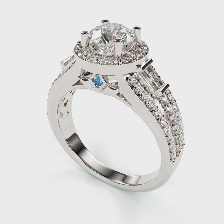 Fallon Diamond Engagement Ring