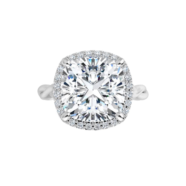 Julia 3.00 Lab-Grown Diamond Engagement Ring