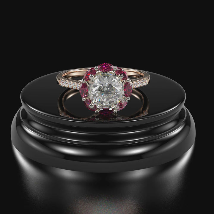 Tena Diamond Engagement Ring