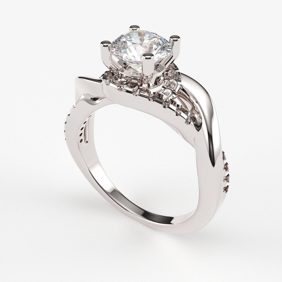 Sakcon Jewelers Ring Platinum Petra Diamond Engagement Ring