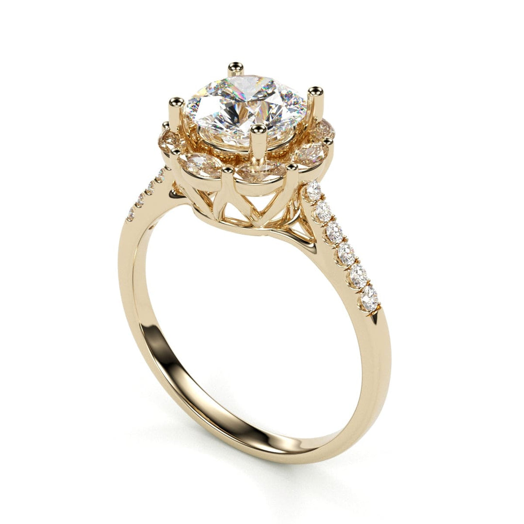 Sakcon Jewelers Ring Tena Diamond Engagement Ring