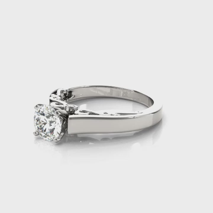 Bijou 1.5ct. Moissanite/Engagement Ring