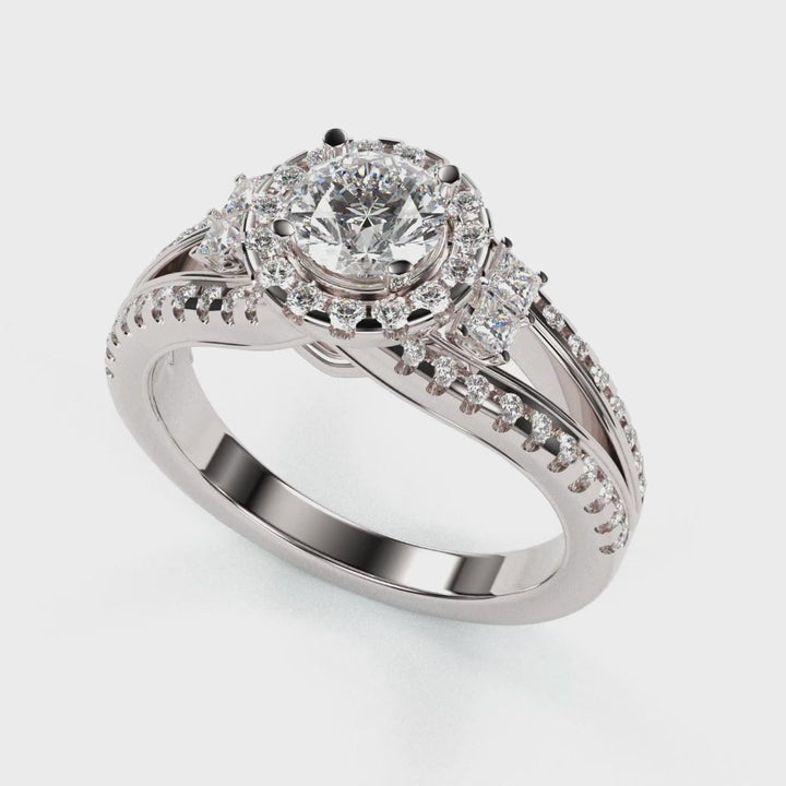 Elle Diamond Engagement Ring