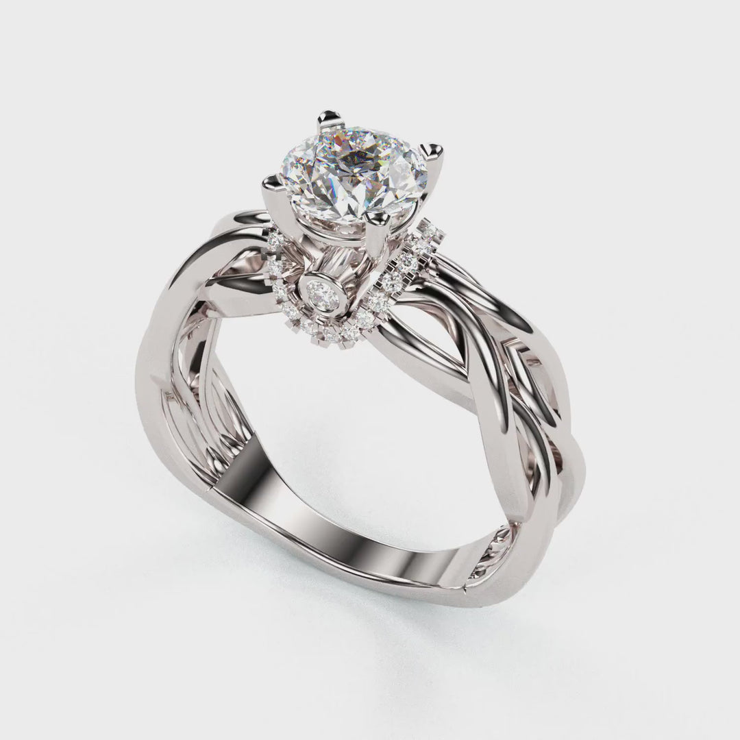Laina Diamond Engagement Ring