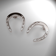 American Sportsman Jewelry Earrings Horseshoe Earrings | Equestrian Earrings