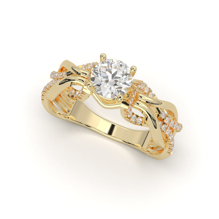 Irie lab grown diamond engagement ring, alternative engagement ring, promise ring, outdoor engagement ring