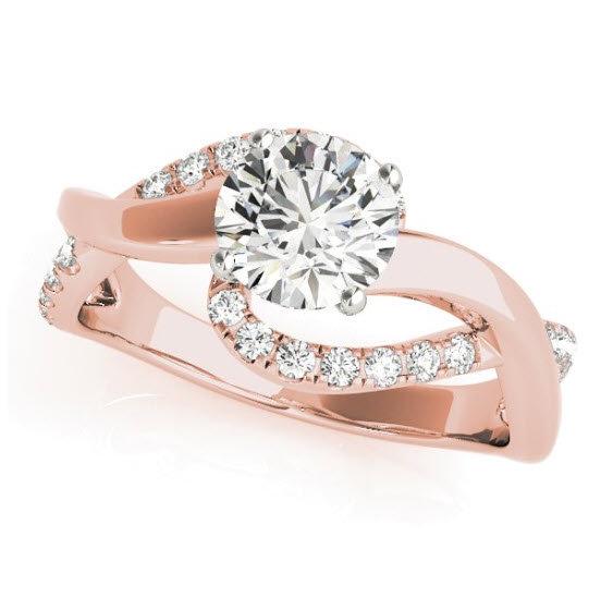 Sakcon Jewelers Jazlyn Diamond Engagement Ring Moissanite Engagement Ring