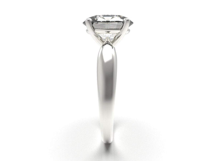 Sakcon Jewelers Layla Moissanite Engagement Ring, Gold, Platinum, Palladium