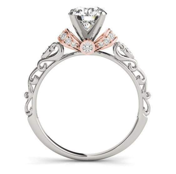 Sakcon Jewelers Nova Diamond Engagement Ring Moissanite Engagement Ring