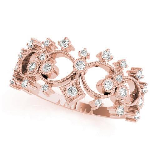 Sakcon Jewelers Ring 14k Rose Gold Anabel Diamond Ring
