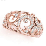 Sakcon Jewelers Ring 14k Rose Gold Angelica Diamond Ring
