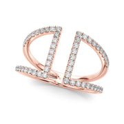 Sakcon Jewelers Ring 14k Rose Gold Annalice Diamond Ring