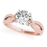 Sakcon Jewelers Ring 14K Rose Gold Aurelia 2.00ct. Moissanite/Engagement Ring