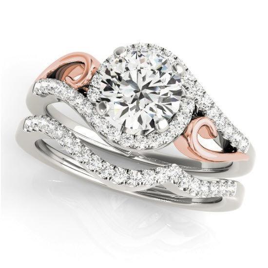 Sakcon Jewelers Ring 14k Rose Gold Baylee Diamond Engagement Ring