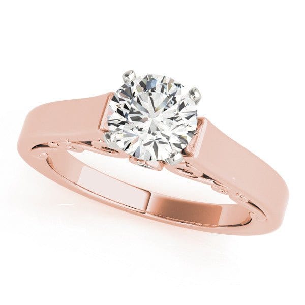Sakcon Jewelers Ring 14K Rose Gold Bijou 1.5ct. Moissanite/Engagement Ring