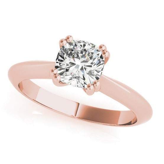Sakcon Jewelers Ring 14K Rose Gold Camille 1.00ct. Moissanite/Engagement Ring