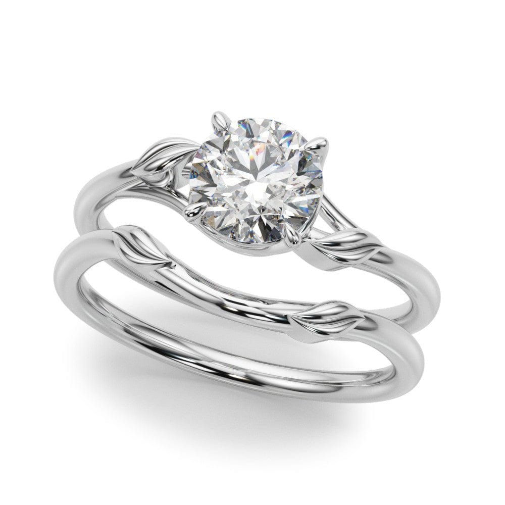 Sakcon Jewelers Ring 14K Set Annika 1.00ct. Lab-Created Diamond Engagement Ring