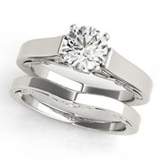Sakcon Jewelers Ring 14K Set Bijou 1.5ct. Moissanite/Engagement Ring