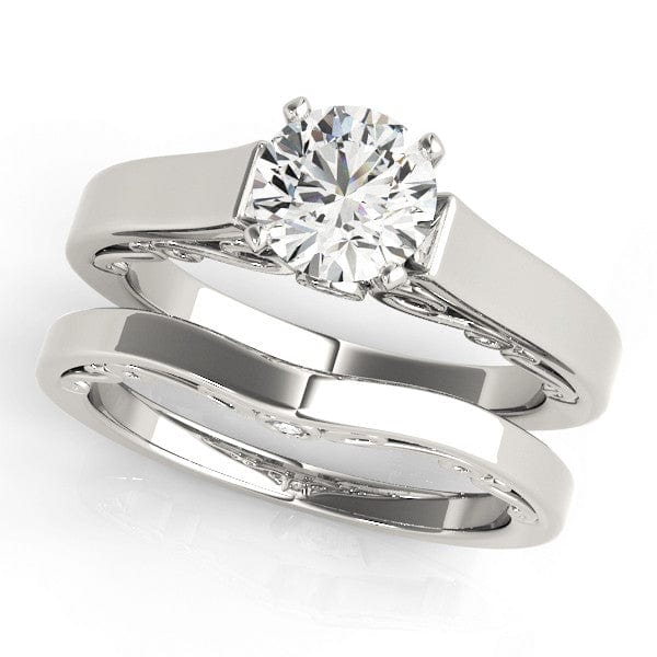 Sakcon Jewelers Ring 14K Set Bijou 2.0ct. Moissanite/Engagement Ring