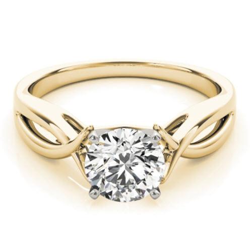 Sakcon Jewelers Ring 14K Wedding Set Aurelia 1.50ct. Moissanite Engagement Ring