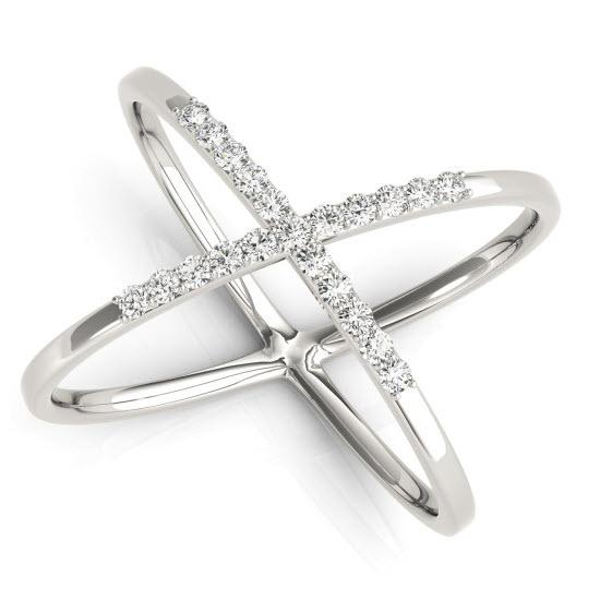 Sakcon Jewelers Ring 14k White Gold Annalee Diamond Ring