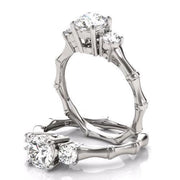 Sakcon Jewelers Ring 14K White Gold Bianca Diamond Engagement Ring