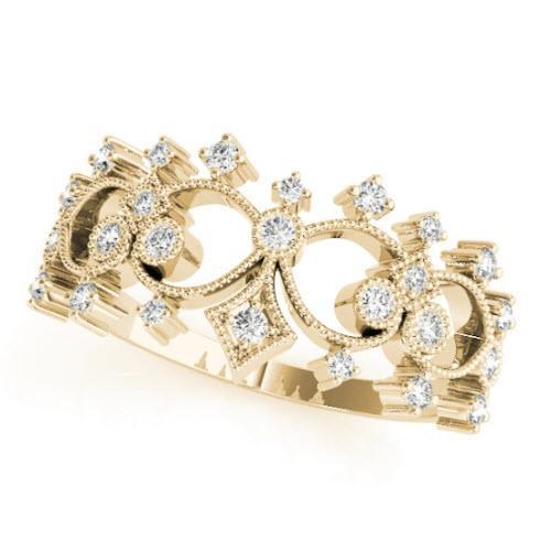 Sakcon Jewelers Ring 14k Yellow Gold Anabel Diamond Ring