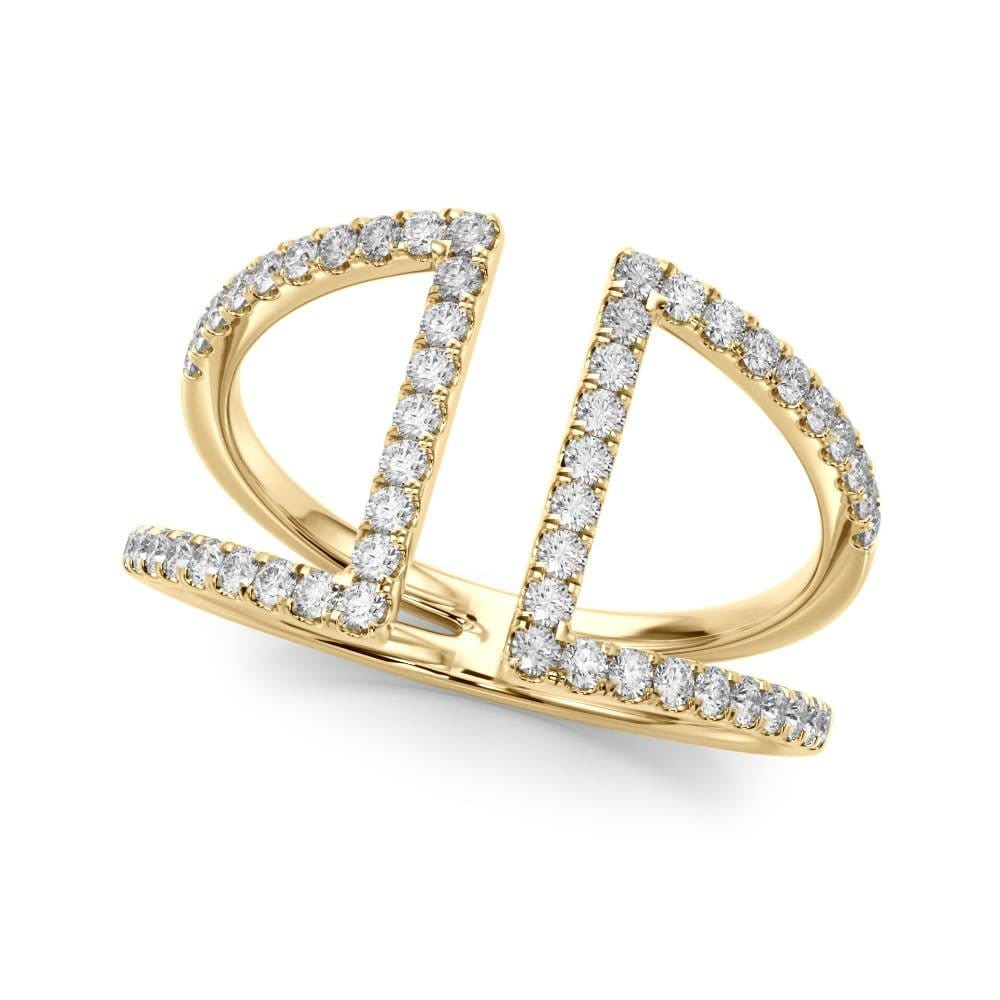 Sakcon Jewelers Ring 14k Yellow Gold Annalice Diamond Ring